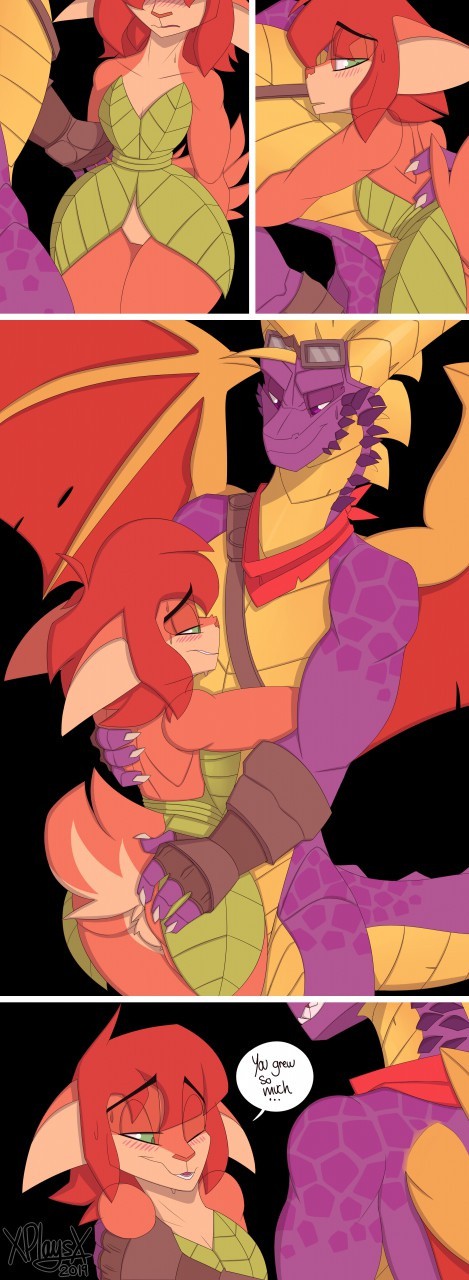 Spyro and Elora porn comic picture 6