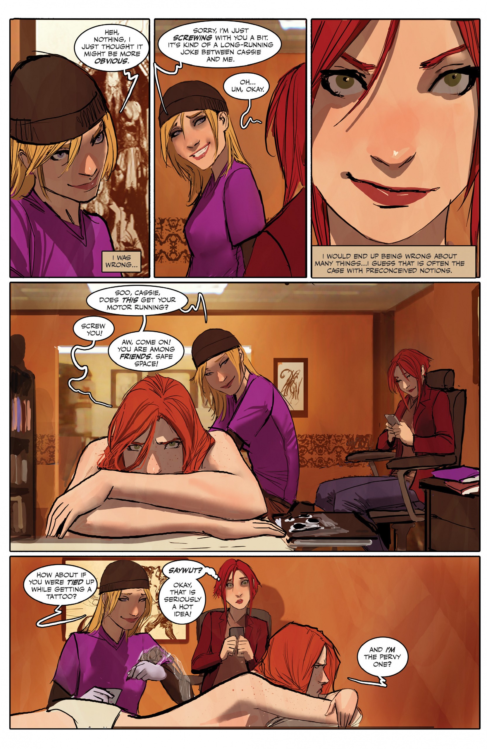 Sunstone - Volume 3 porn comic picture 102