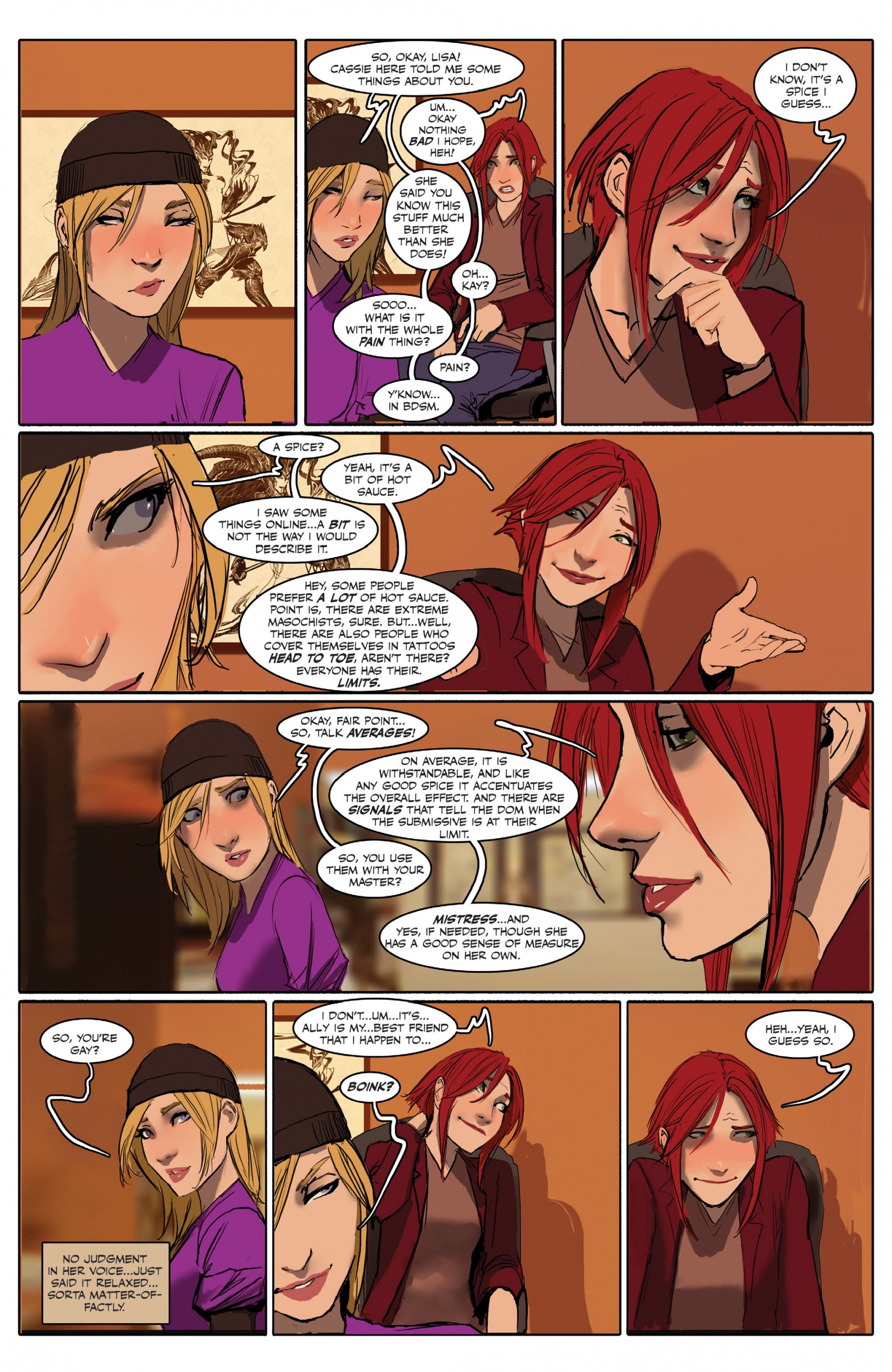 Sunstone - Volume 3 porn comic picture 103