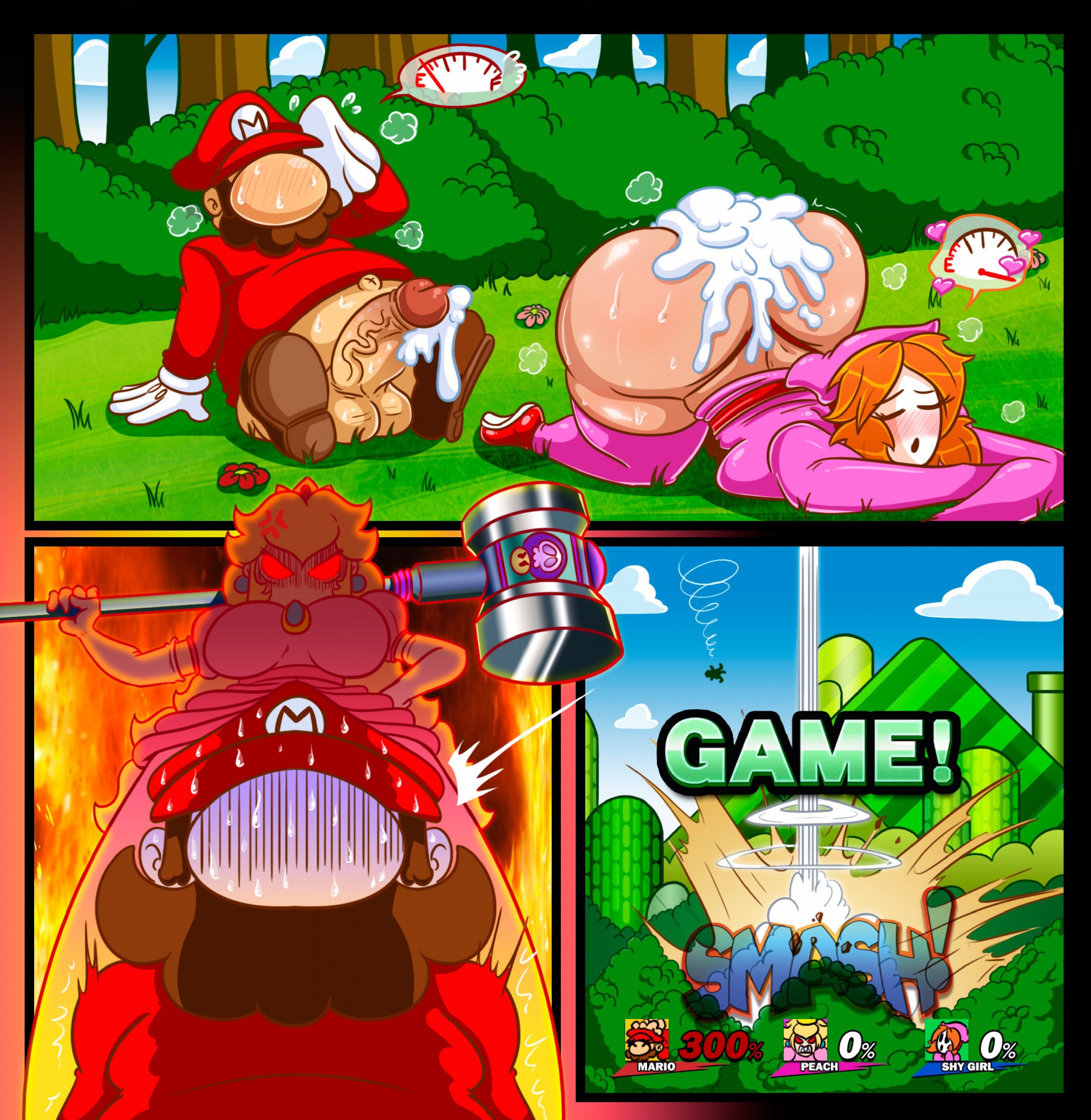 Super Surprise Bros porn comic picture 14