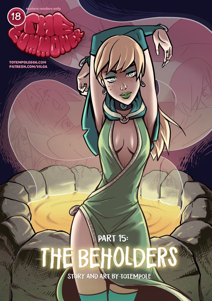 The Cummoner 15: The Beholders porn comic picture 1