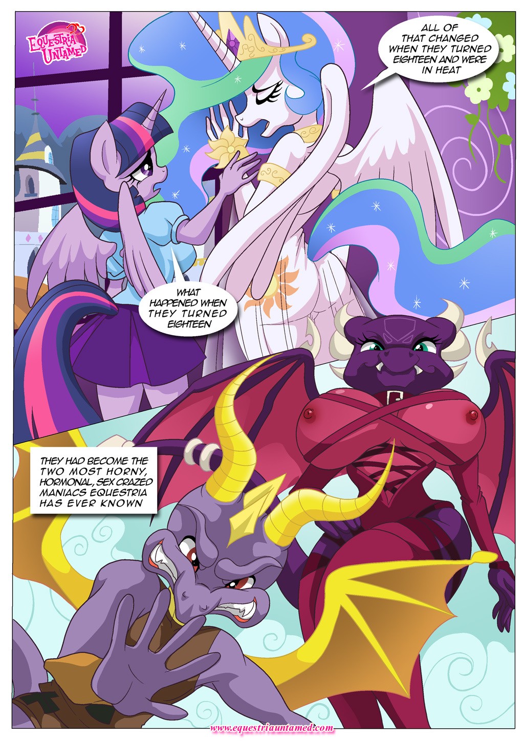 The Power Of Dragon Mating porn comic picture 8