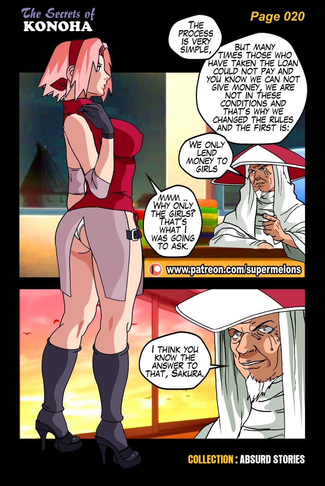 The Secrets of Konoha porn comic picture 21