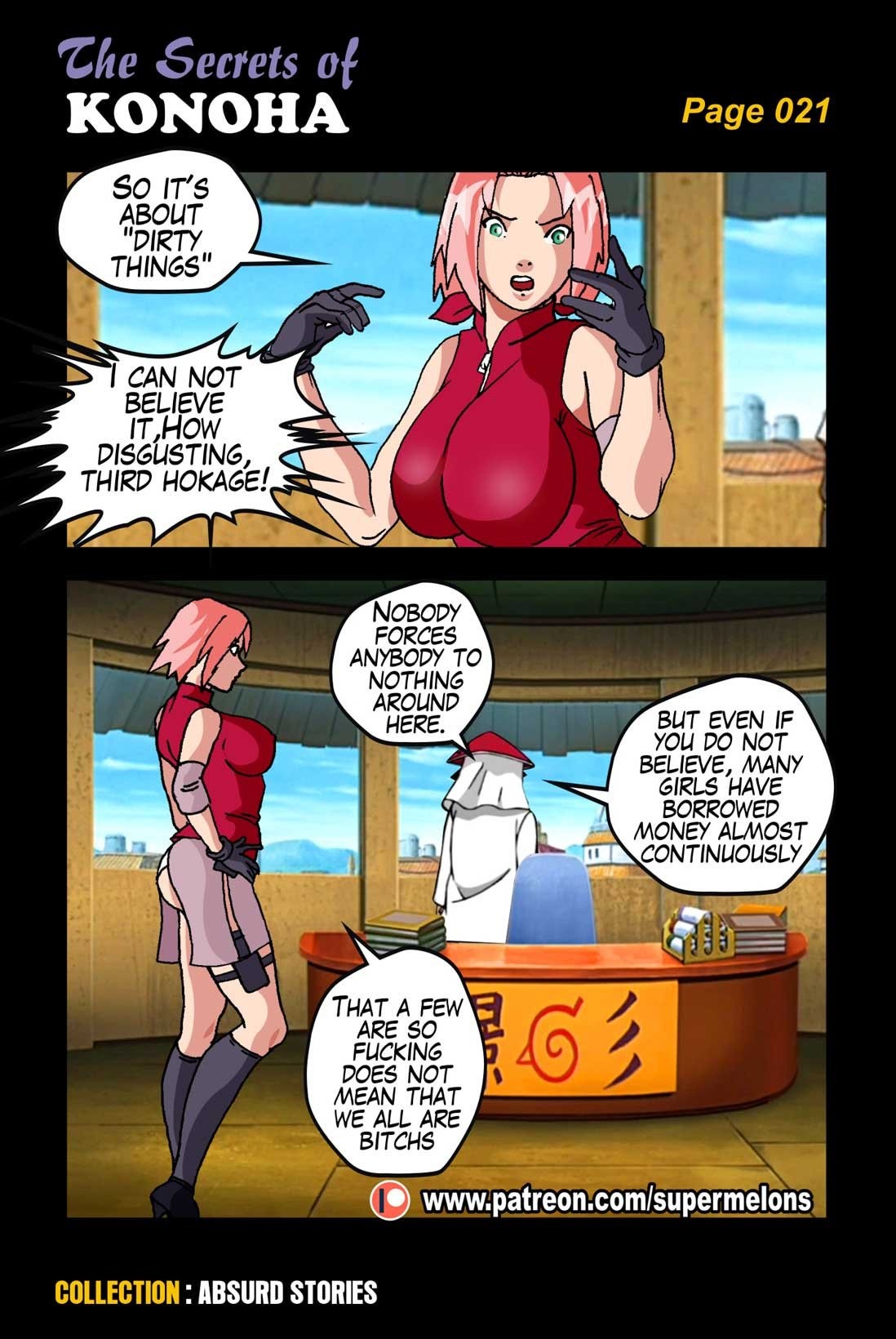 The Secrets of Konoha porn comic picture 22