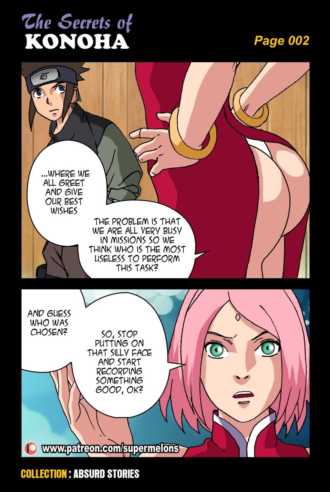 The Secrets of Konoha porn comic picture 3