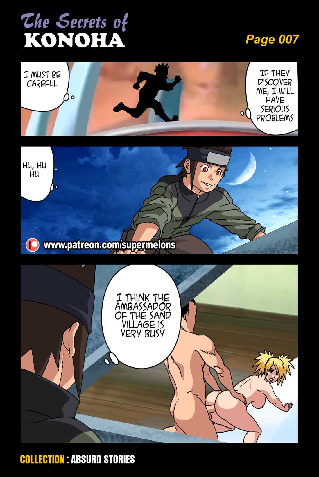 The Secrets of Konoha porn comic picture 8