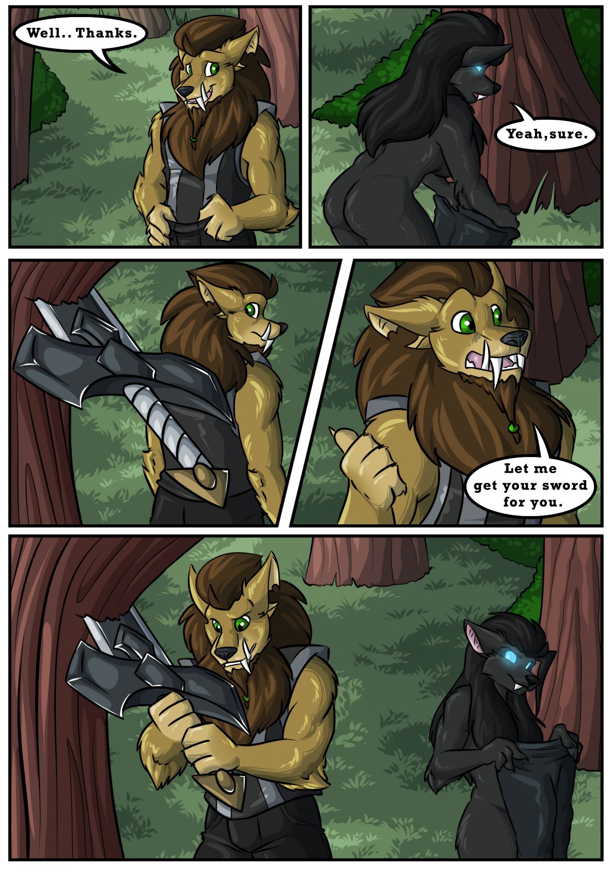 To Catch A Worgen porn comic picture 22