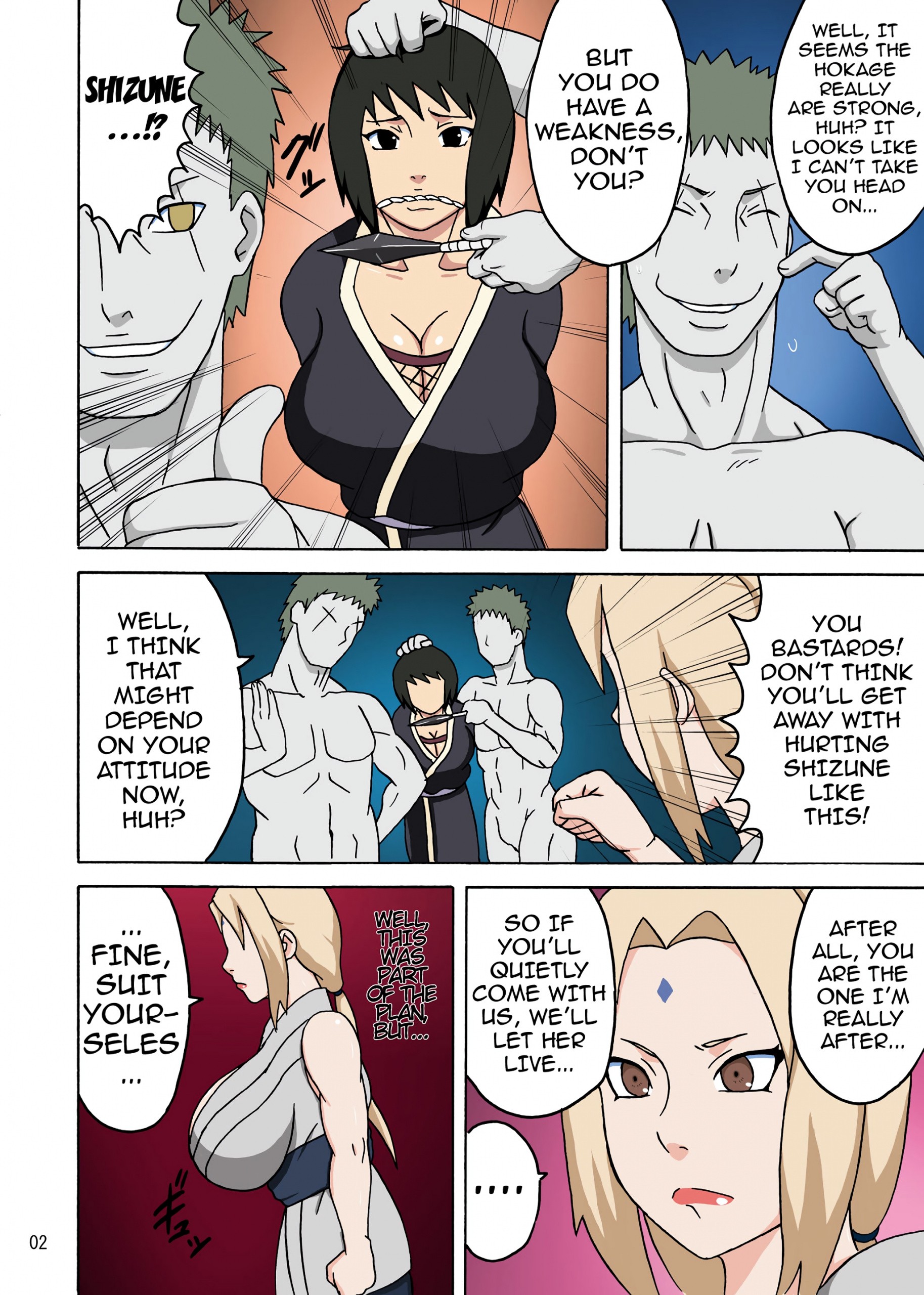 Tsunade no In Kangoku R porn comic picture 3