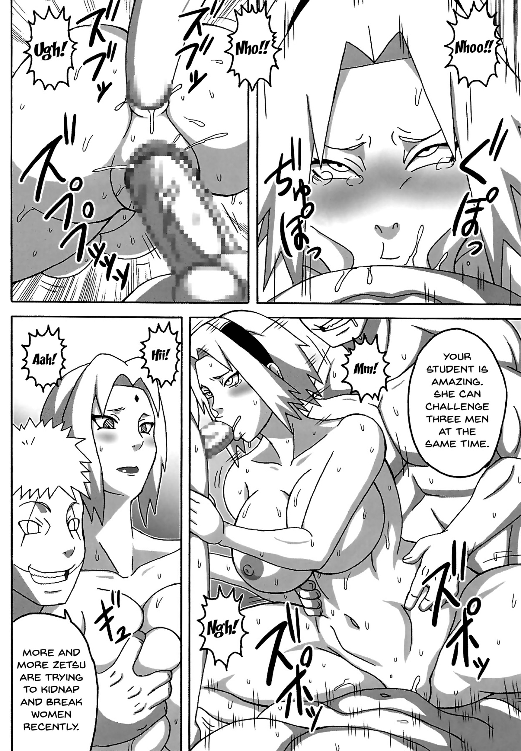 Tsunade no In Kangoku SS porn comic picture 37