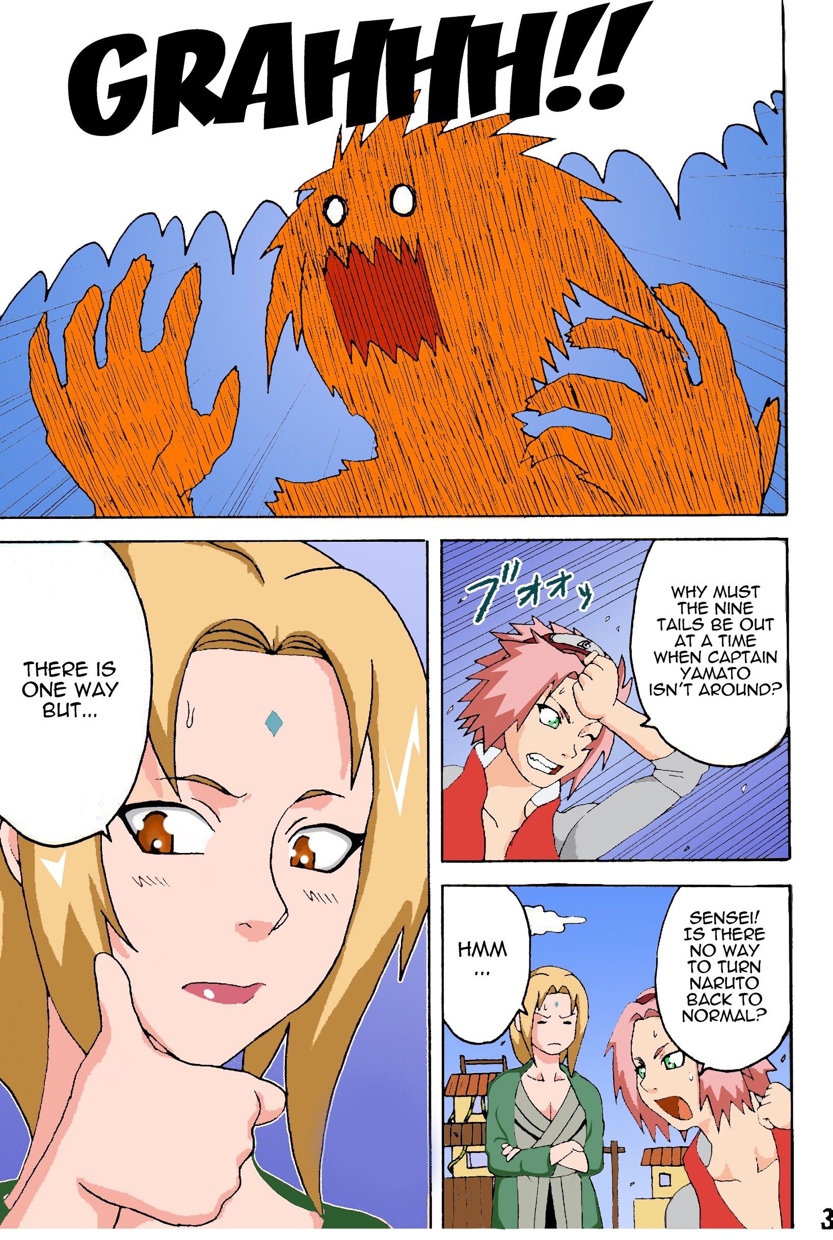 Tsunade's Sexual Therapy porn comic picture 2