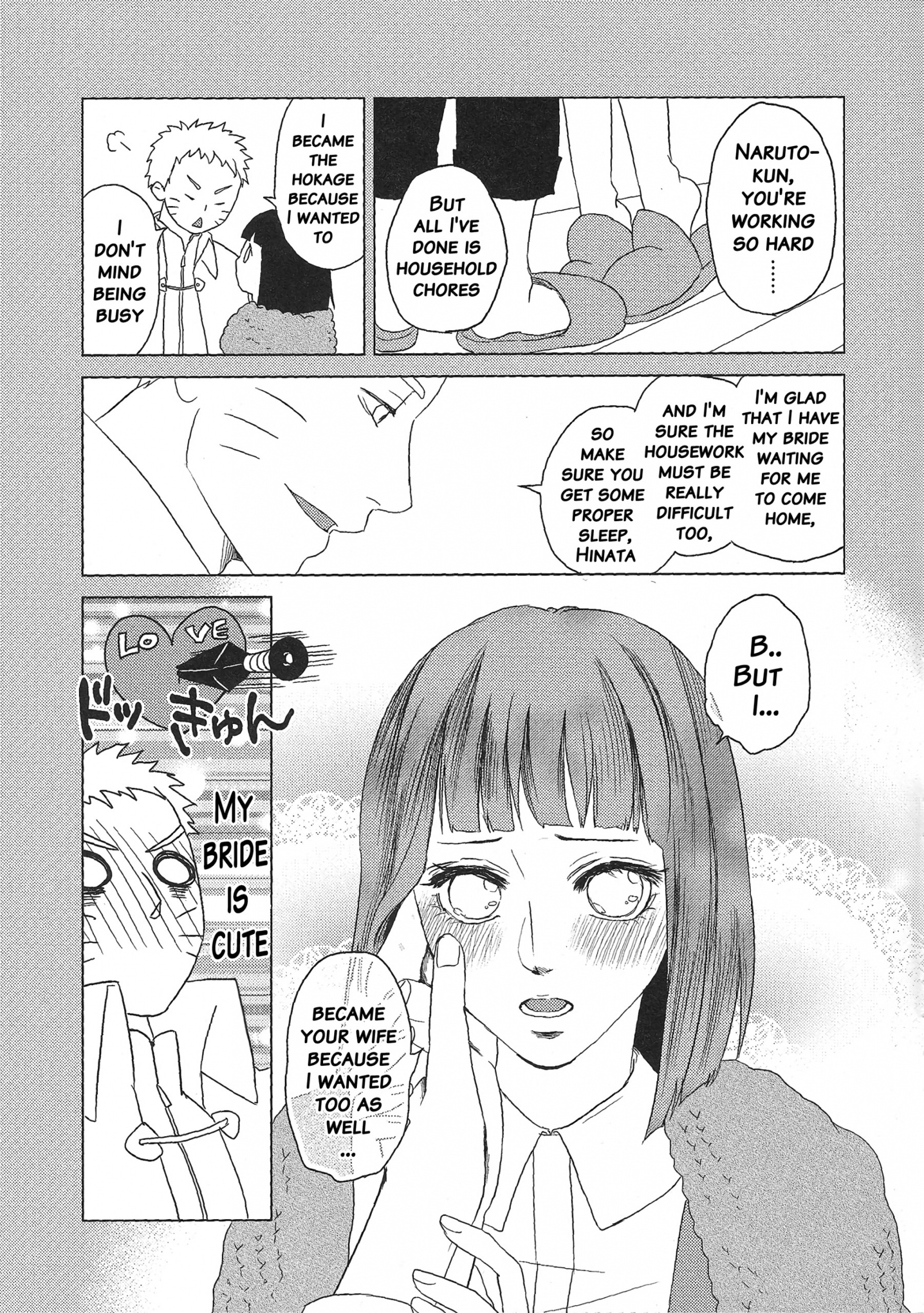 Uzumaki Hinata no Monologue Tokidoki, Anata porn comic picture 6