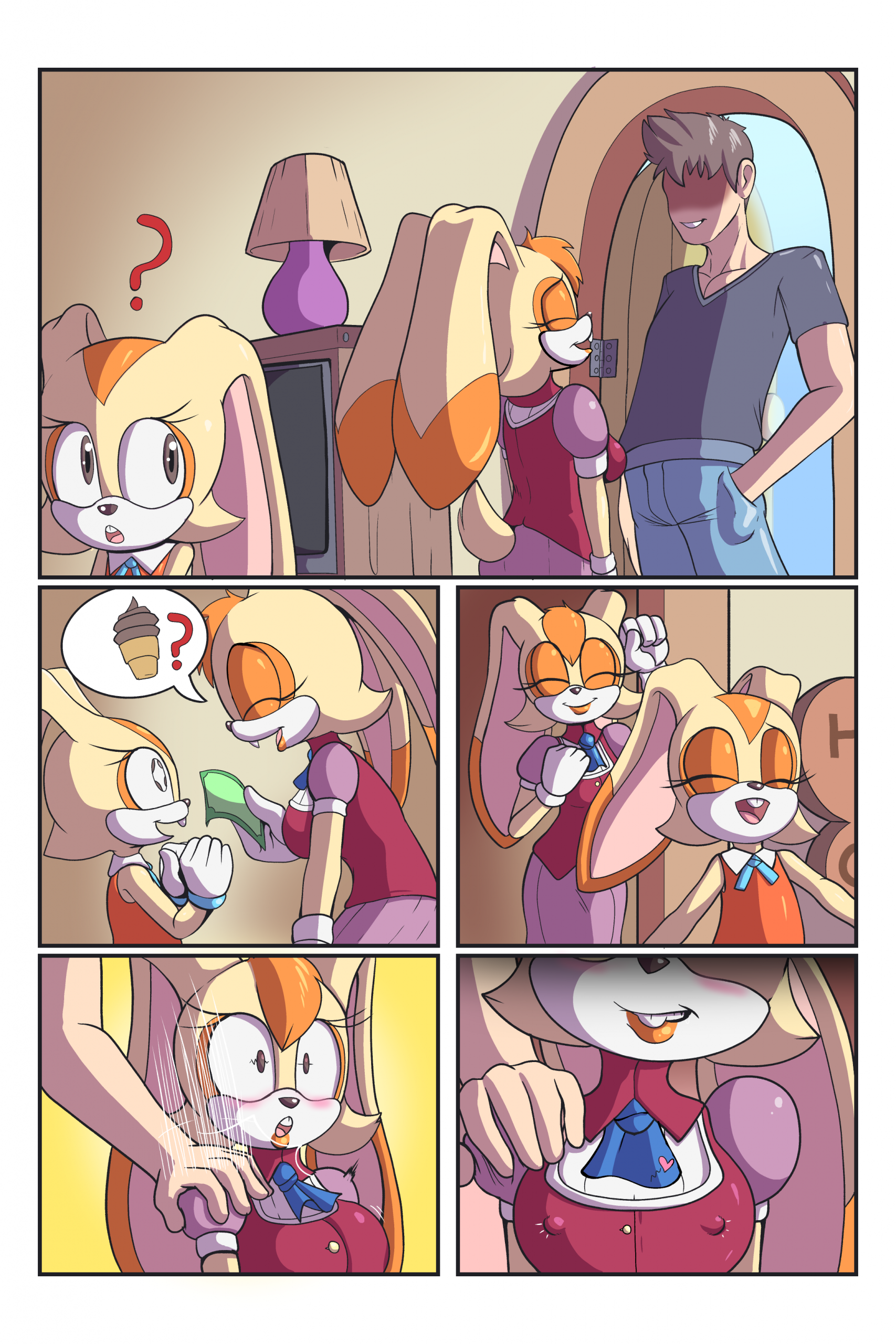 Vanilla's Day Job porn comic picture 2