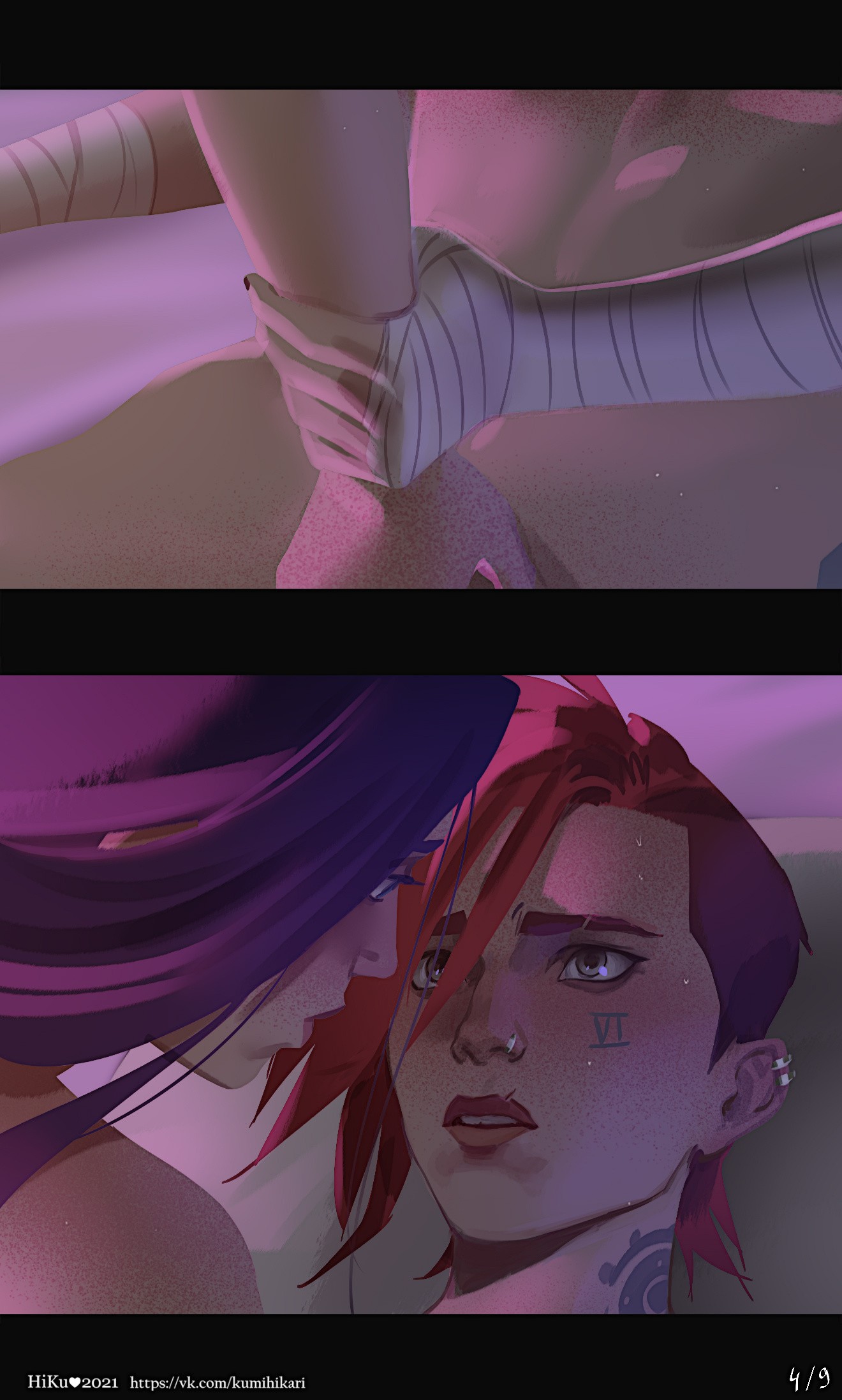 Vi & Caitlyn porn comic picture 4