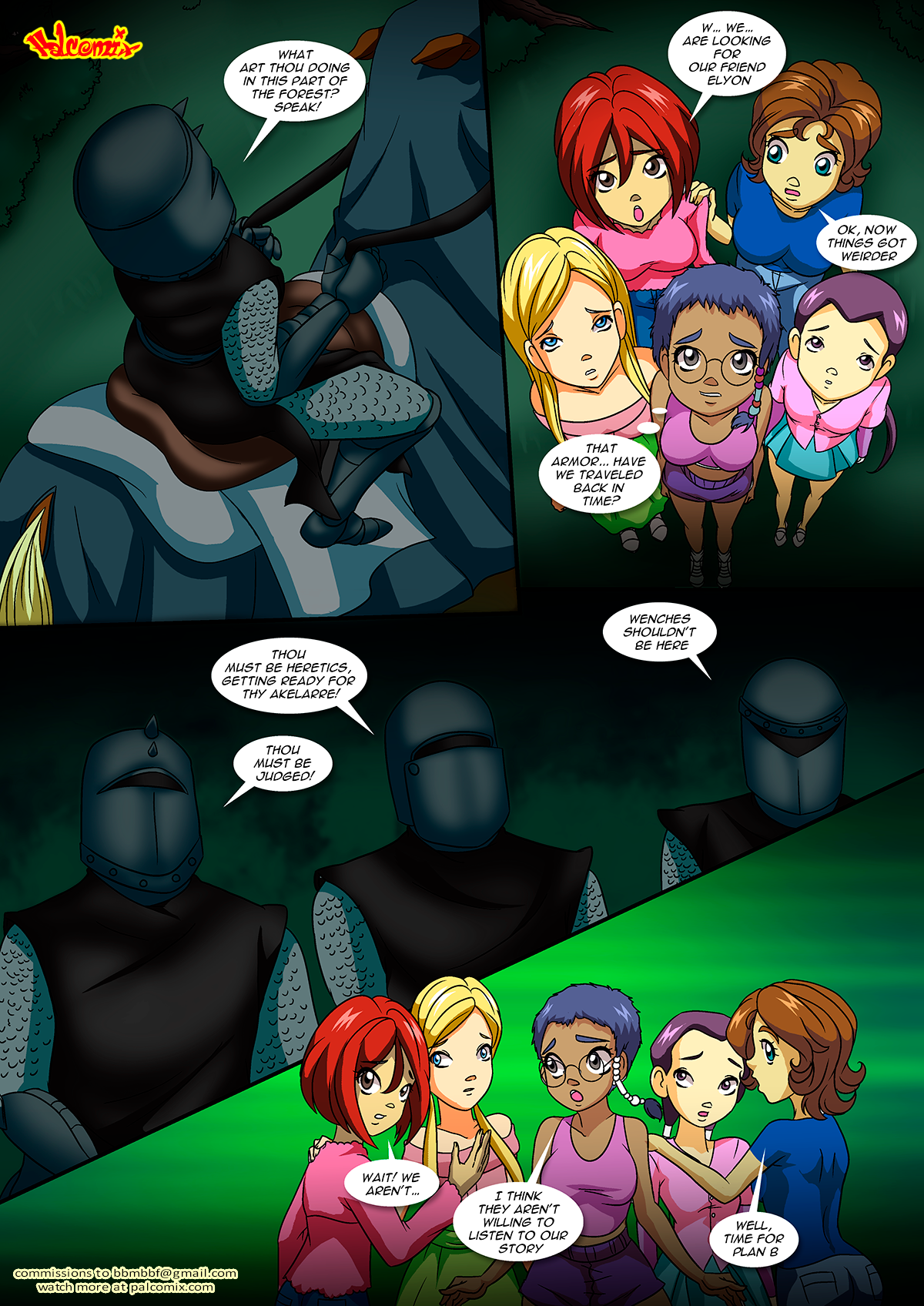 W.I.T.C.H. Inquisition Slaves porn comic picture 7