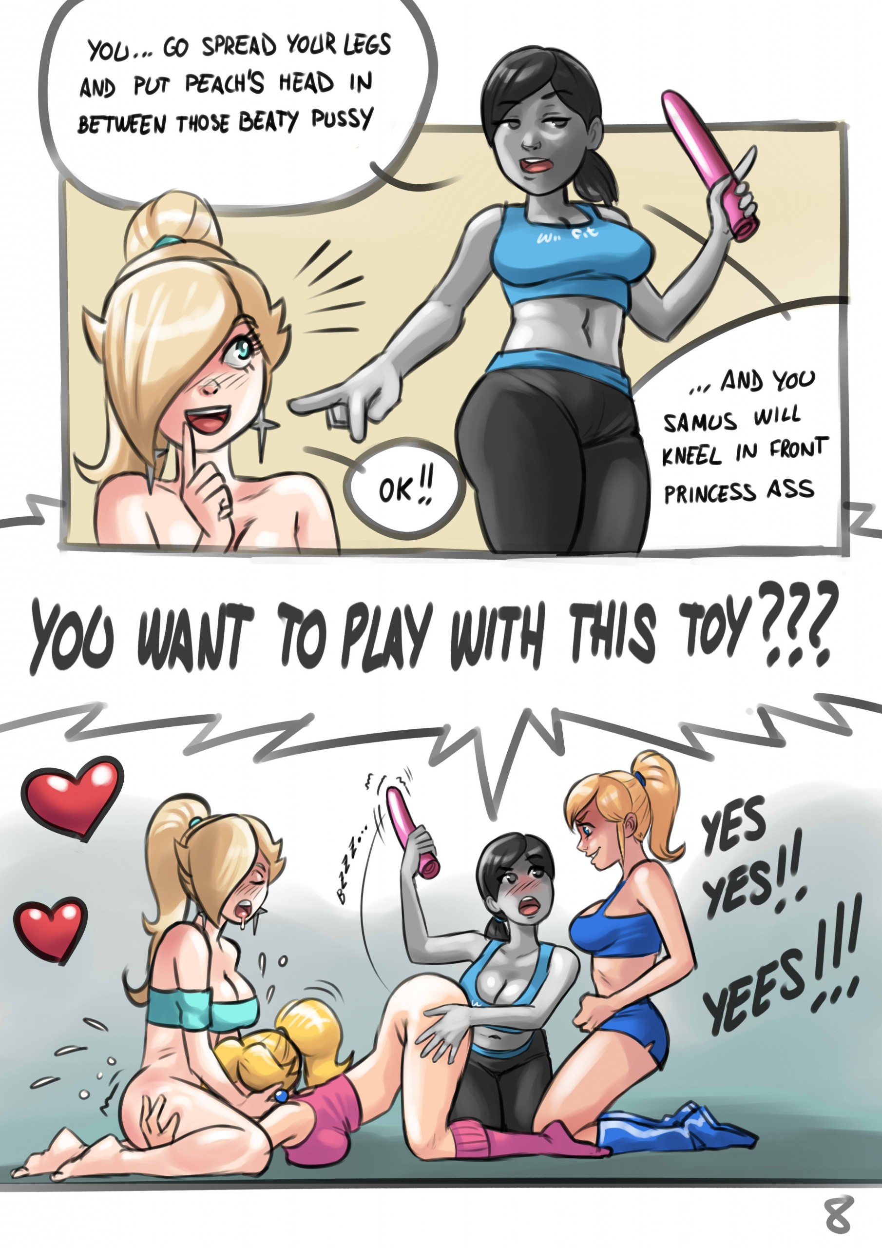 Wii fit xXx porn comic picture 9