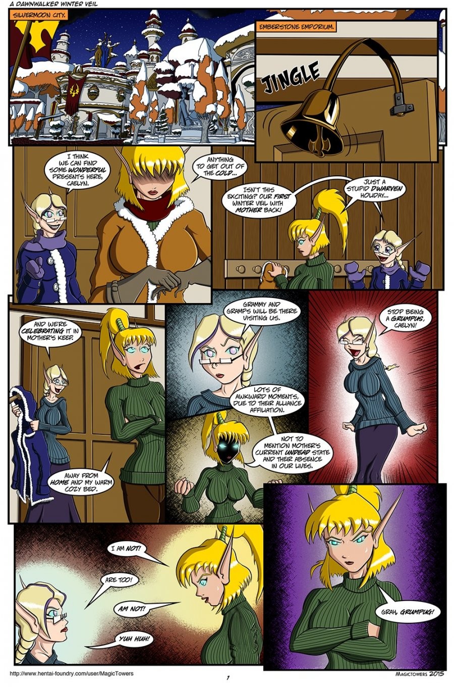 A Dawnwalker Winter Veil porn comic picture 2