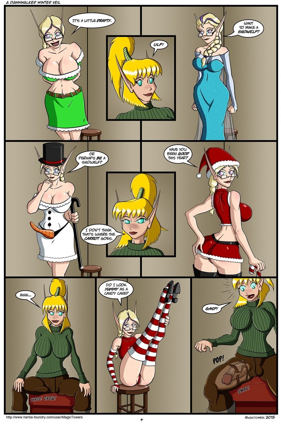 A Dawnwalker Winter Veil porn comic picture 5