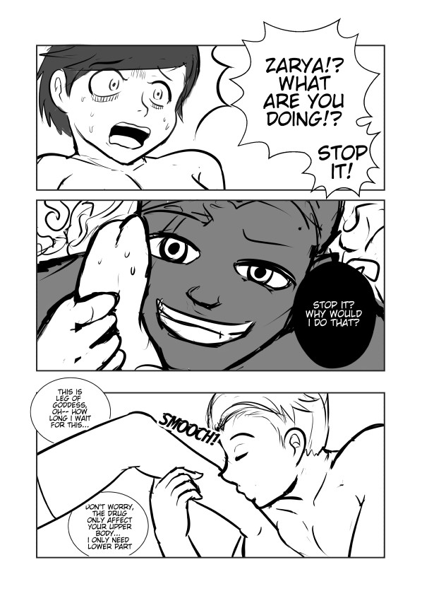 ASSPLAY OF THE GAME- Zarya Ass Rapist porn comic picture 4