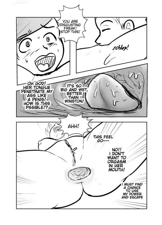 ASSPLAY OF THE GAME- Zarya Ass Rapist porn comic picture 7