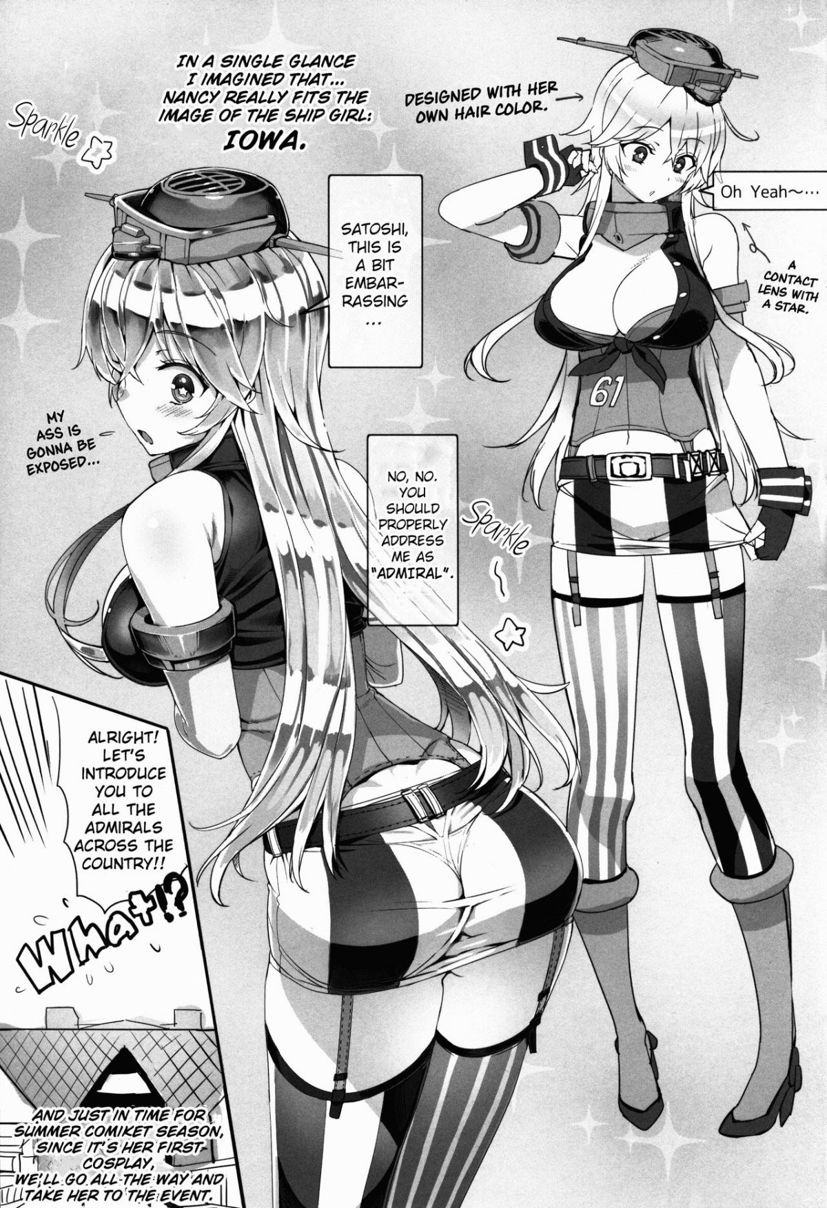 BATTLESHIP Nancy (Kantai Collection) porn comic picture 5