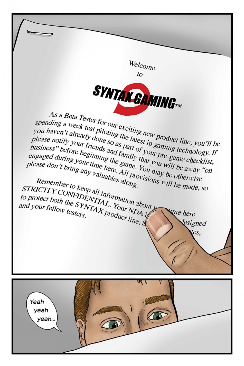 Beta Testing porn comic picture 2