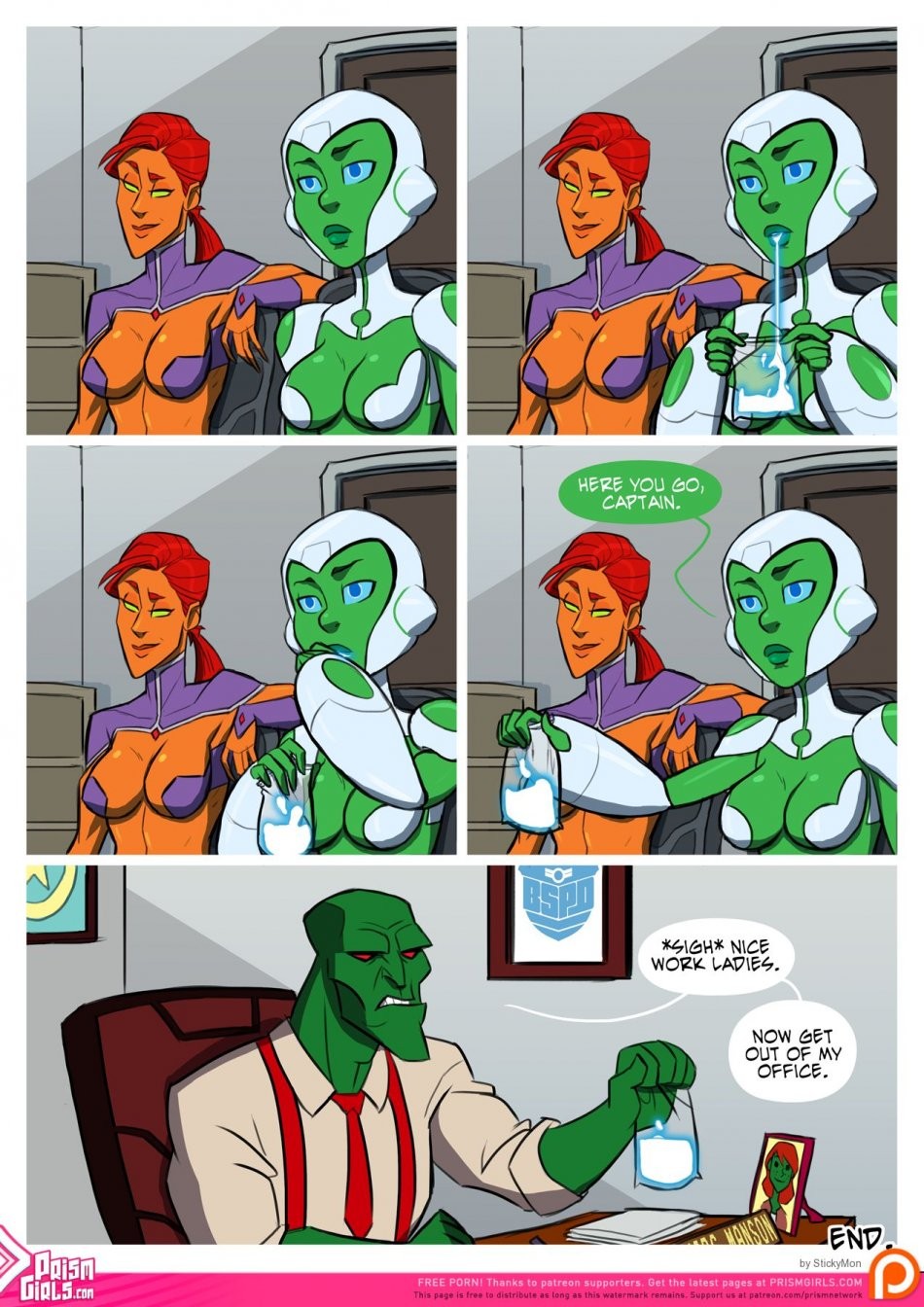 Bikini Space Police porn comic picture 9