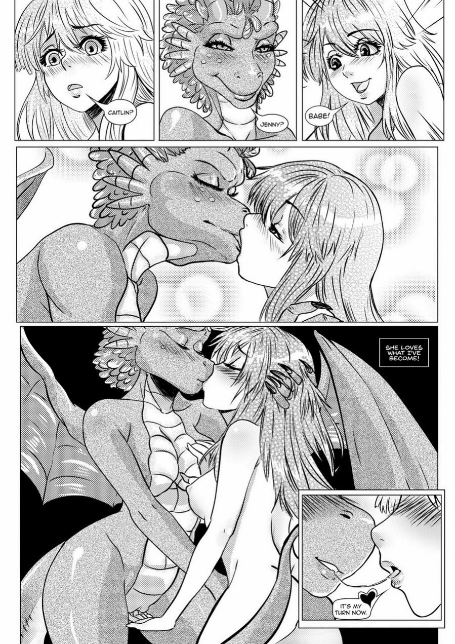 Caitlin's Cabin Kiss porn comic picture 10