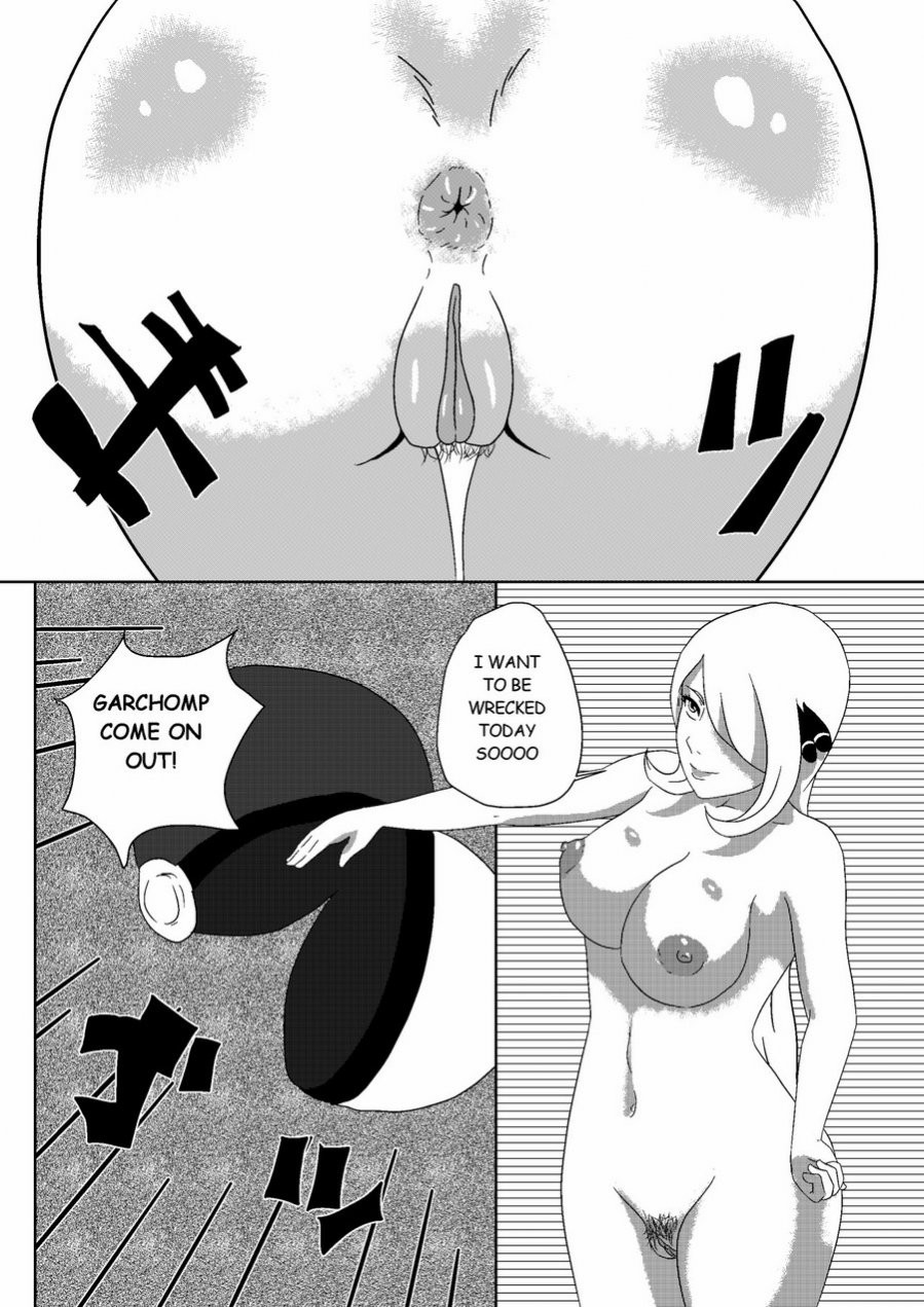 Cynthia's Relaxation (Pokemon) porn comic picture 3