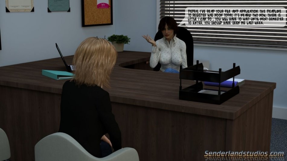 Dedra's Story: Office porn comic picture 7