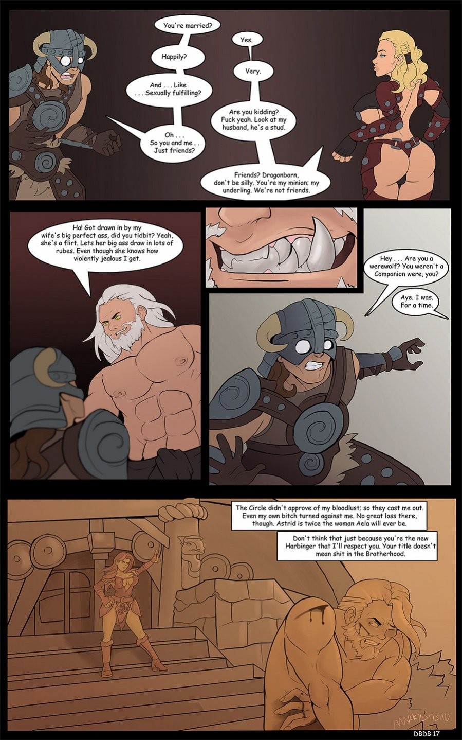 Dragonborn and the Dark Brotherhood (The Elder Scrolls) porn comic picture 18
