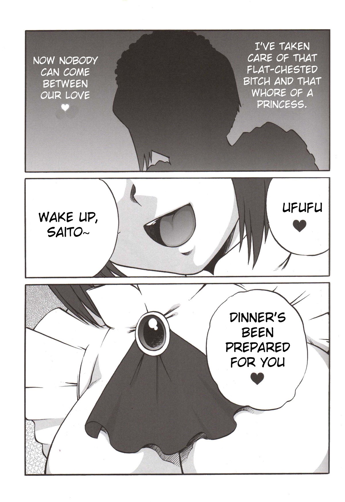 Ero no Tsukaima hentai manga picture 2