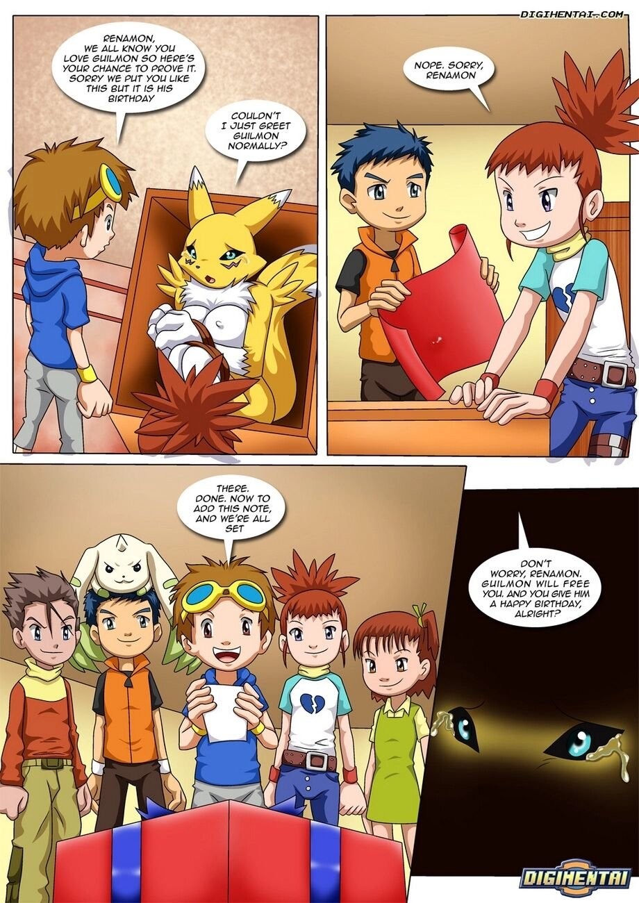 Guilmon's Birthday Surprise porn comic picture 5