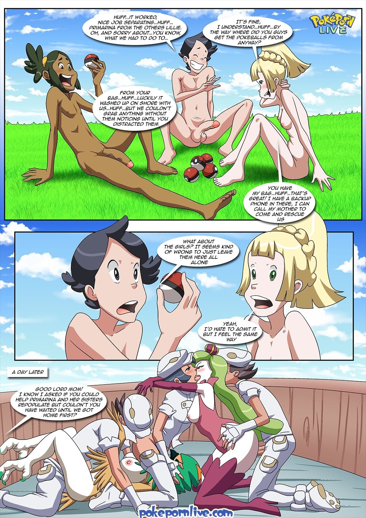 Isle of amazonian porn comic picture 20