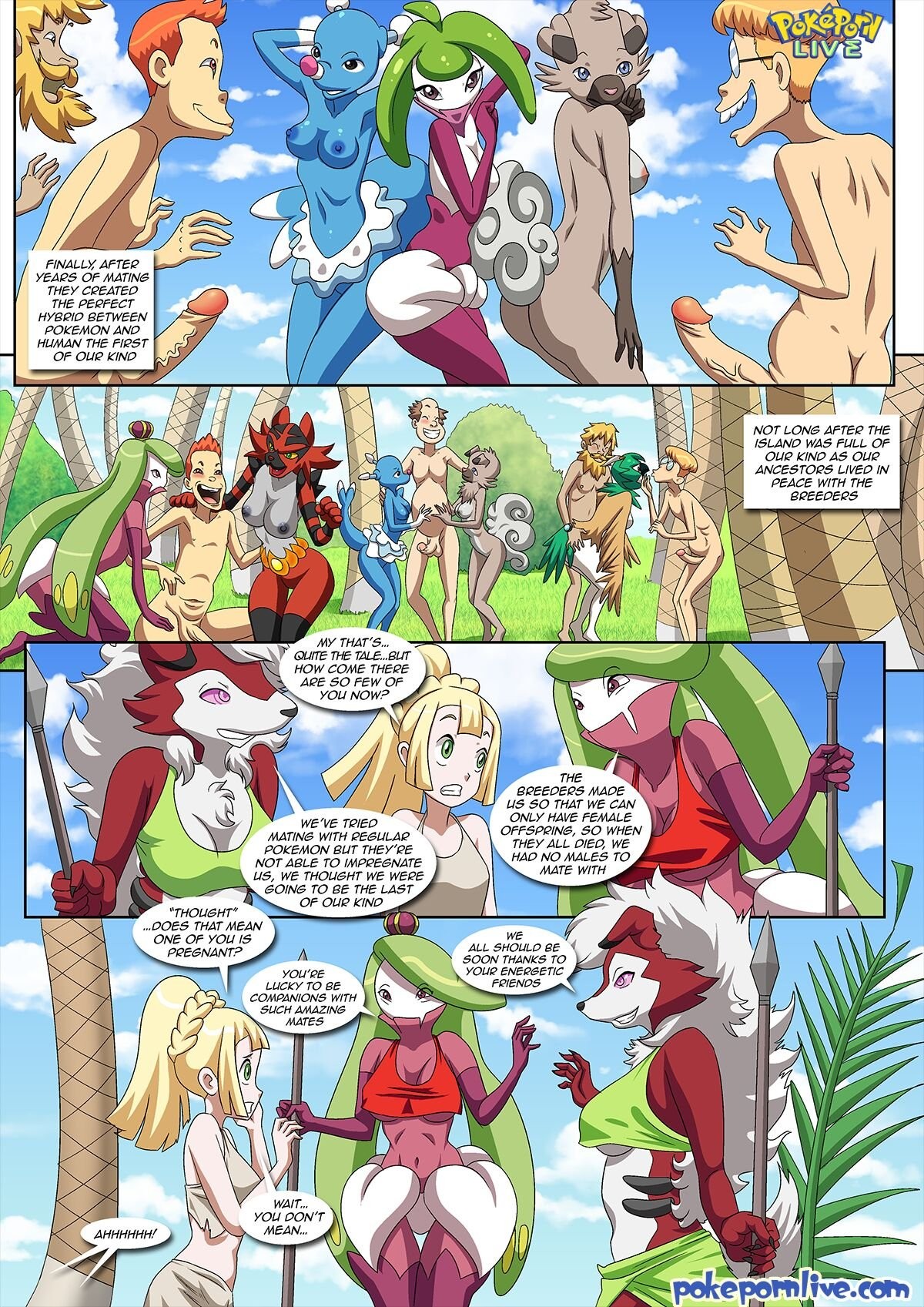 Isle of amazonian porn comic picture 5