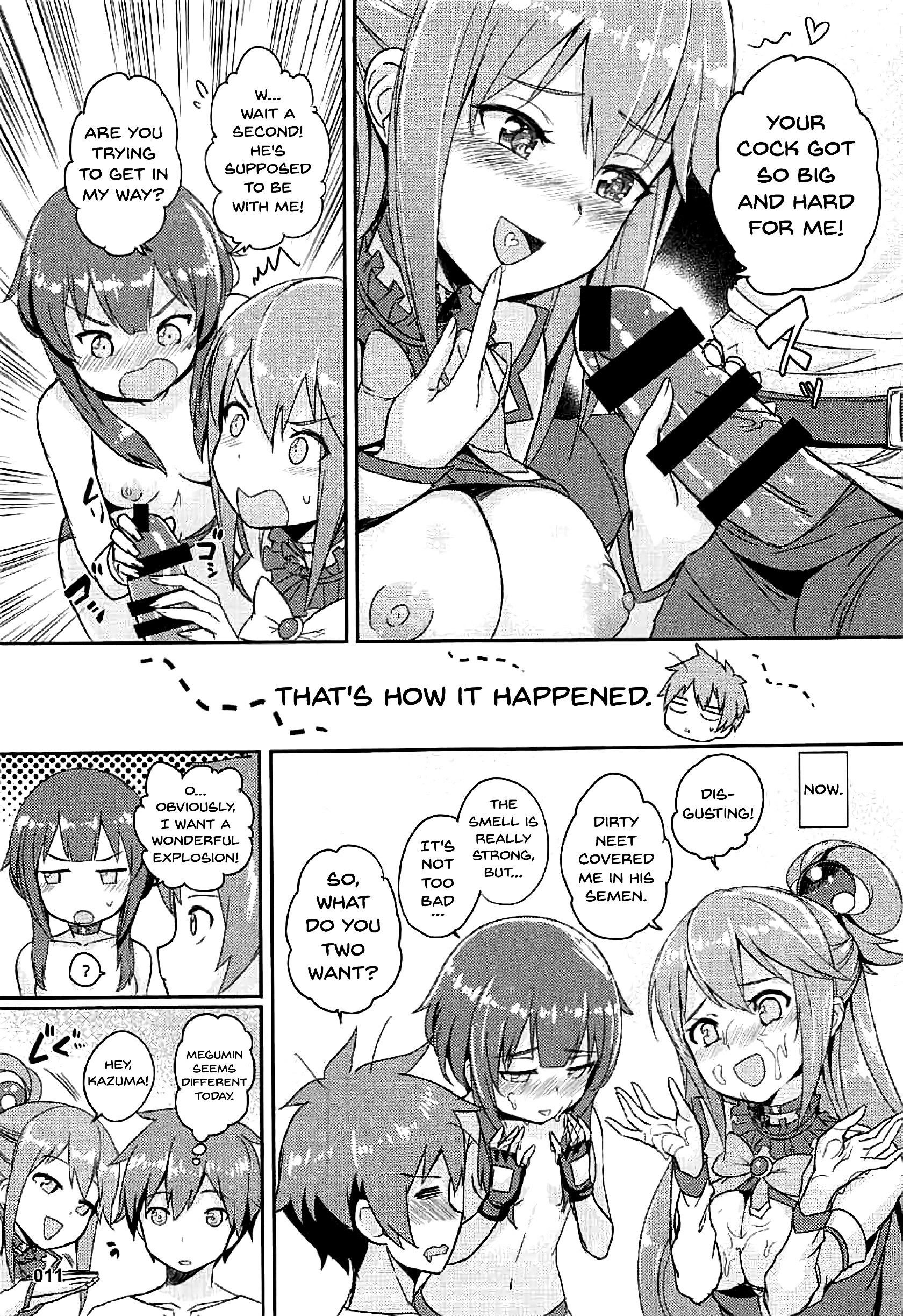 Kono Azen na Kazuma ni Shojo o! hentai manga picture 12