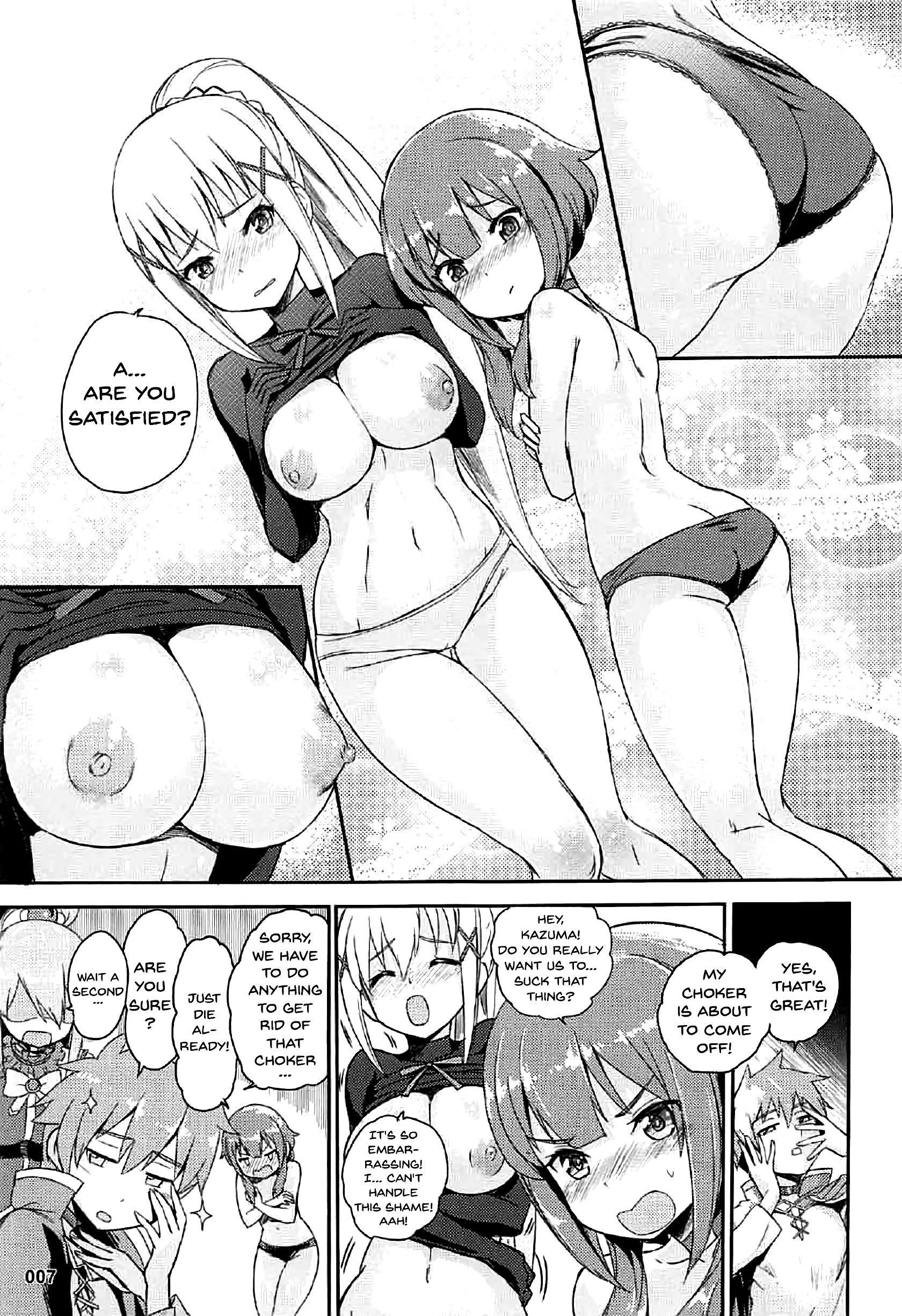 Kono Azen na Kazuma ni Shojo o! hentai manga picture 8