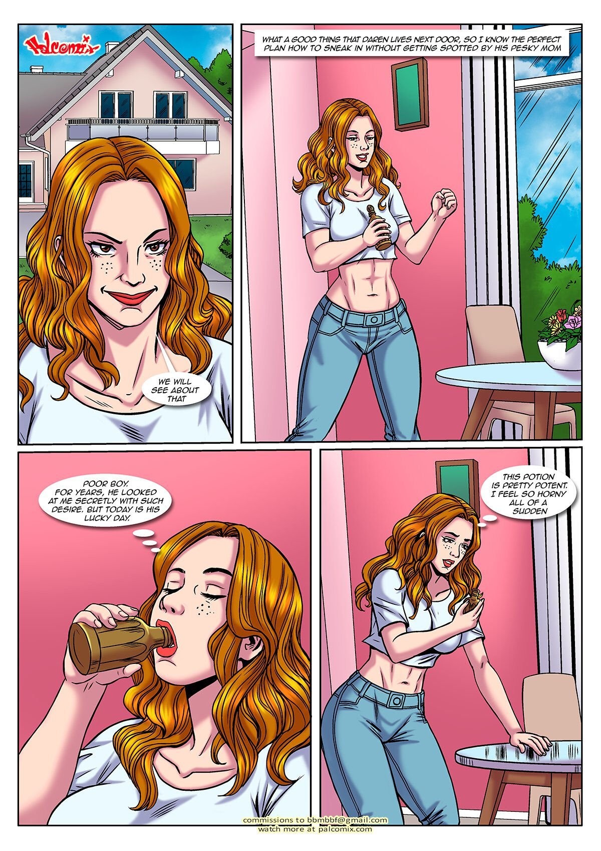 Manmaker Mandy porn comic picture 4