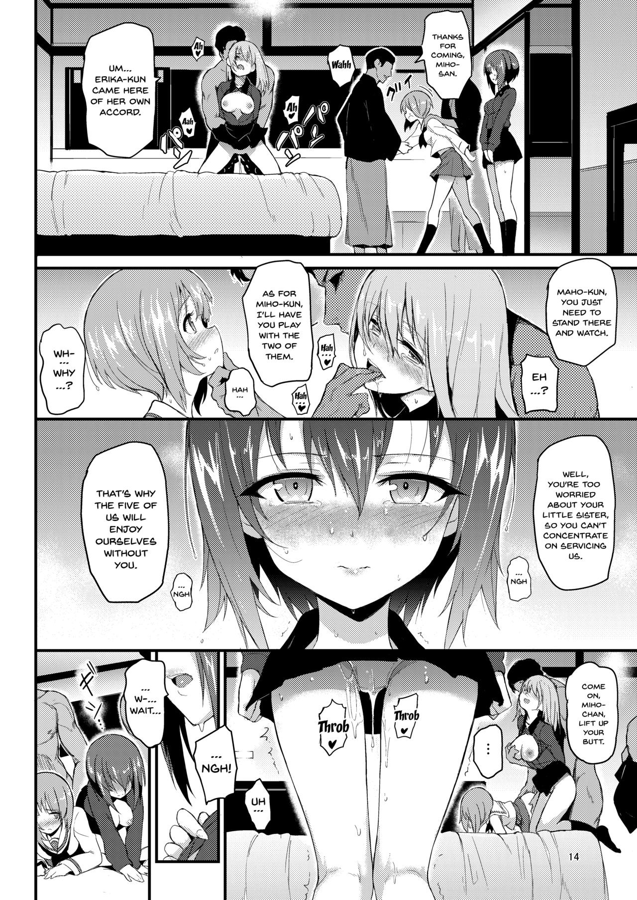 Nishizumi Shimai Ryoujoku 2 | Nishizumi Sisters Sexual Assault 2 porn comic picture 15