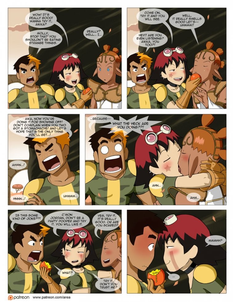 Oban Star Racers Forbidden Fruit porn comic picture 3