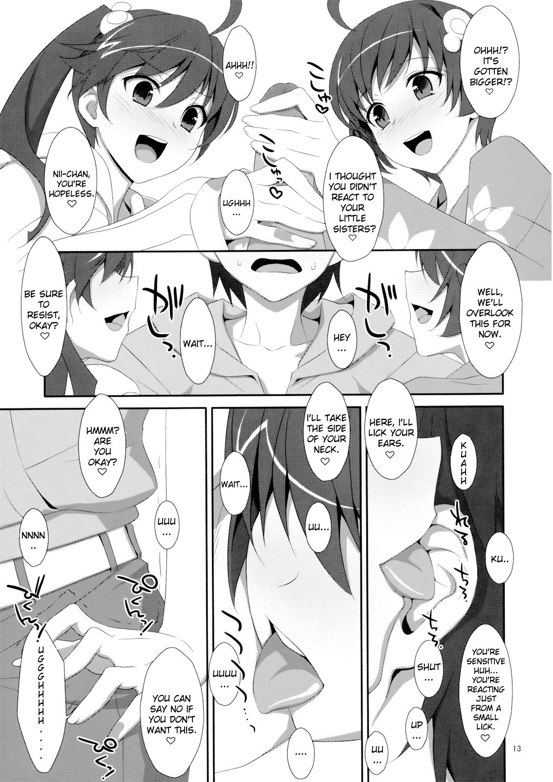 Oniichan wa Imouto ni Yokujou Shitari Shinaiyone hentai manga picture 8