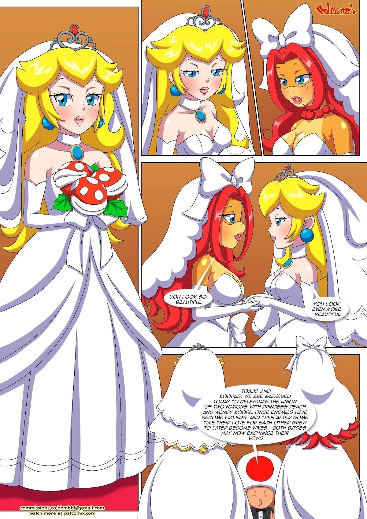 Peach X Wendy 3 porn comic picture 3