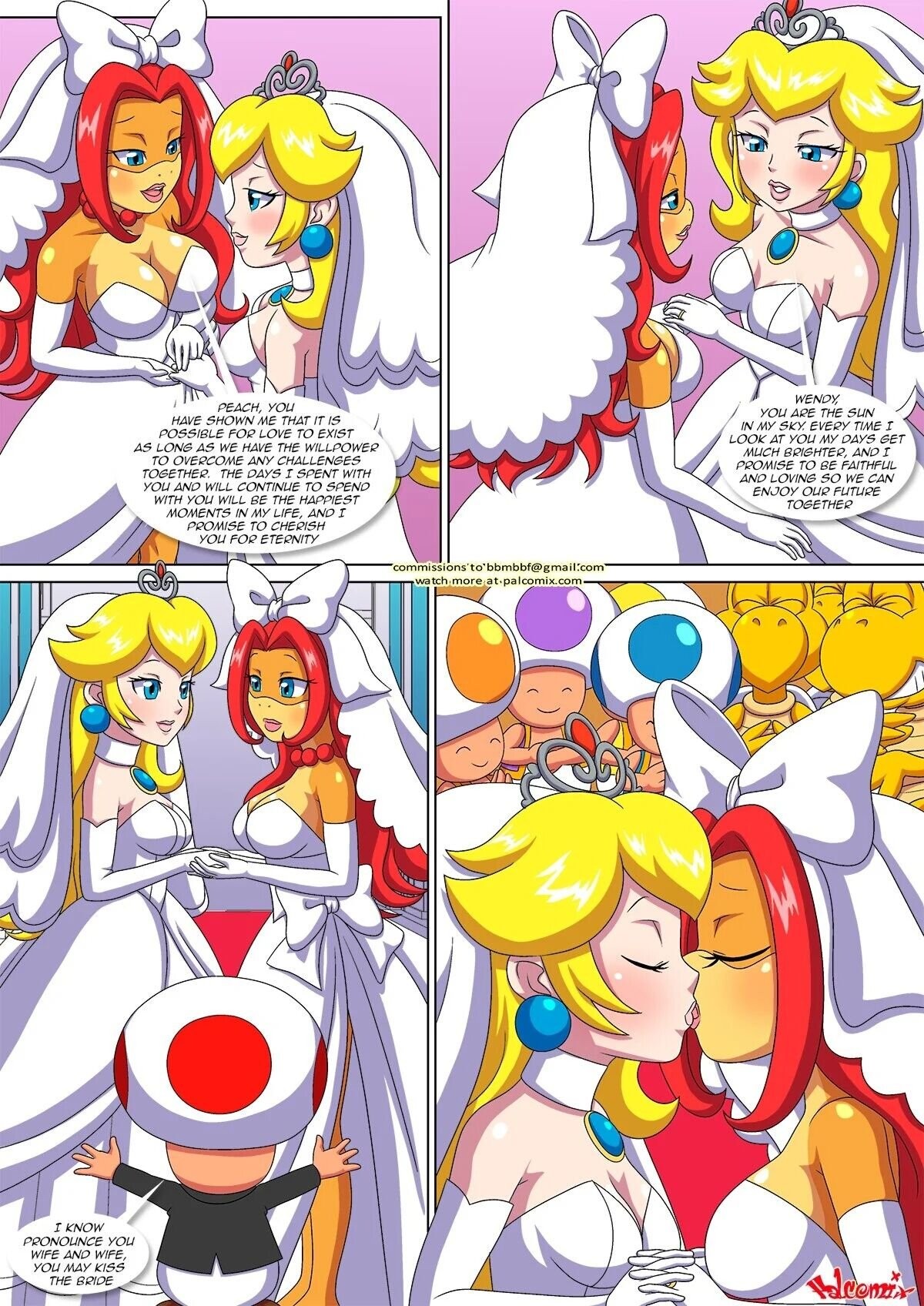 Peach X Wendy 3 porn comic picture 4