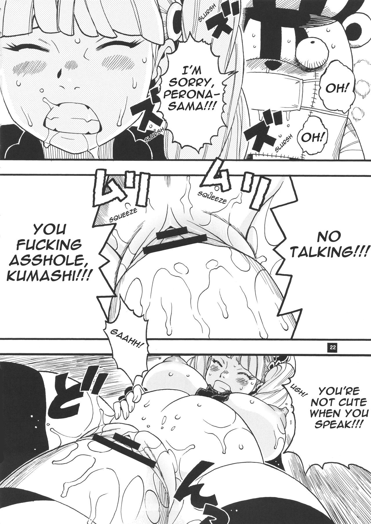 Perona VS Kumashi hentai manga picture 9