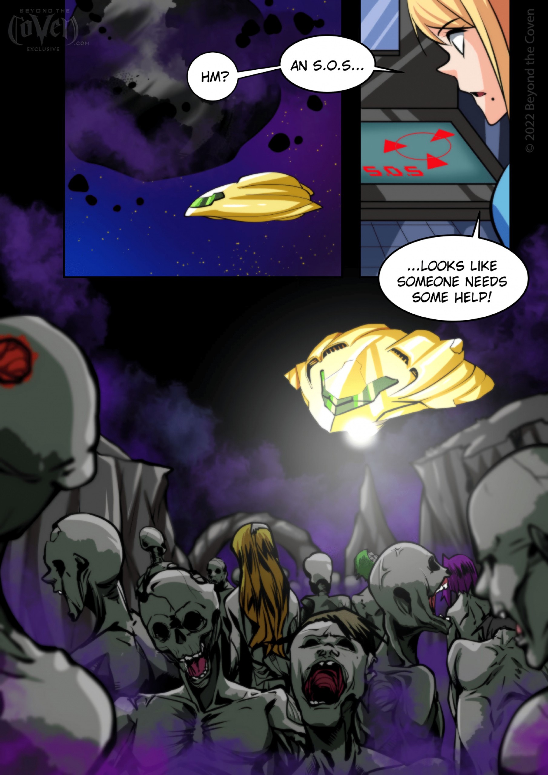 Samus's Deathly Encounter porn comic picture 2