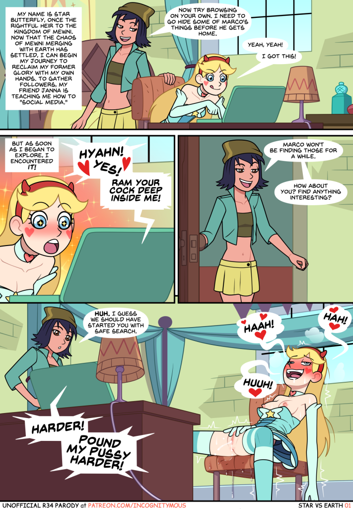 Star vs Earth porn comic picture 1