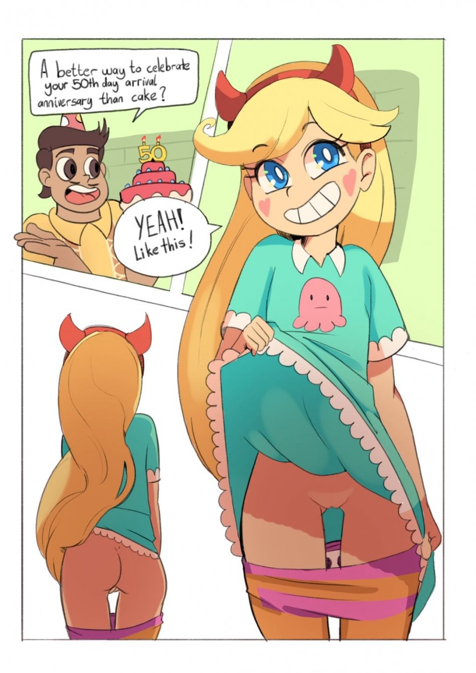 Star's 50th Day Anniversary porn comic picture 2