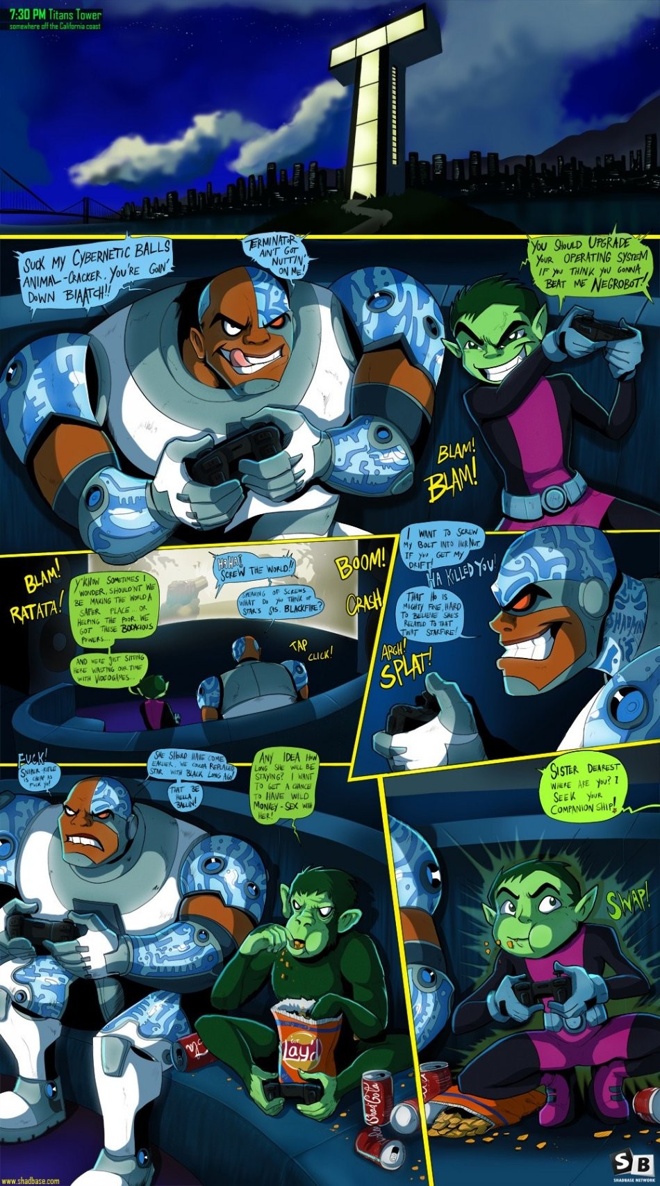 Teen Titans Go Fuck porn comic picture 2