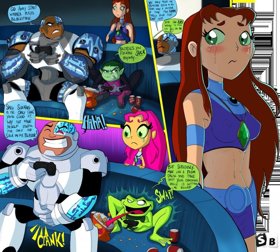 Teen Titans Go Fuck porn comic picture 4