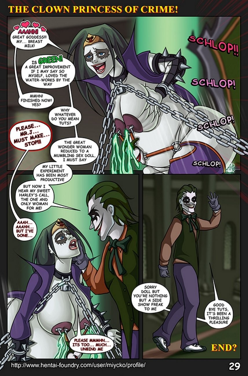 The Clown Princess Of Crime porn comic picture 30