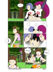 A Fortunate Encounter porn comic picture 1